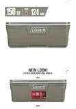 Coleman 150qt Ice Chest - 1