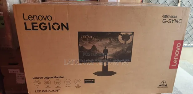 Lenovo Legion 27" QHD 240Hz IPS G-Sync Monitor - 1
