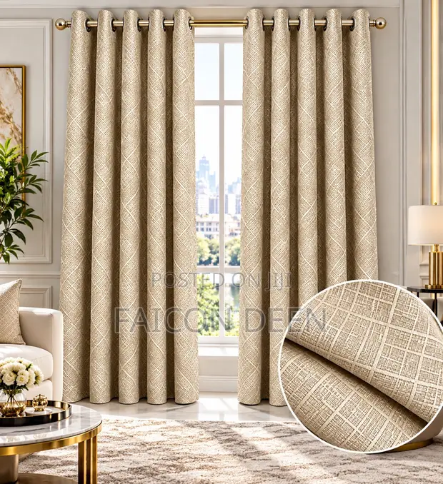 High-Class Sunblock Blackout Curtains - 1