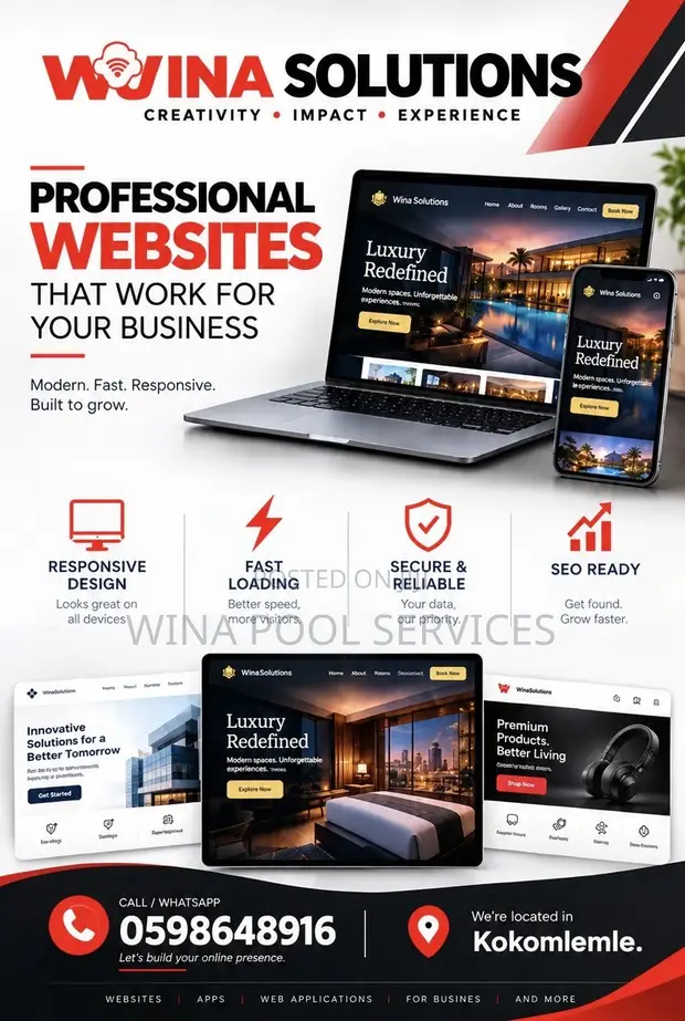 Professional Website Design & Web Application Development - 1