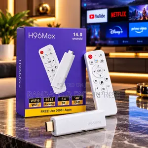 H96Max Android 14.0 TV Stick | 4K UHD | WiFi 6