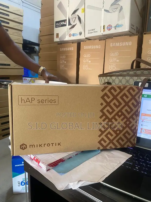 MikroTik hAP ax3 Wi-Fi 6 Router - 1