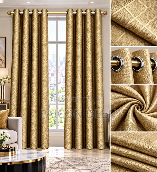 Luxury Sunblock Total Blackout Curtains - 1