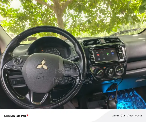 Mitsubishi Mirage ES 2018 Blue - 1