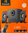 Kisonli C80 2.1 USB Multimedia Speaker System - 2