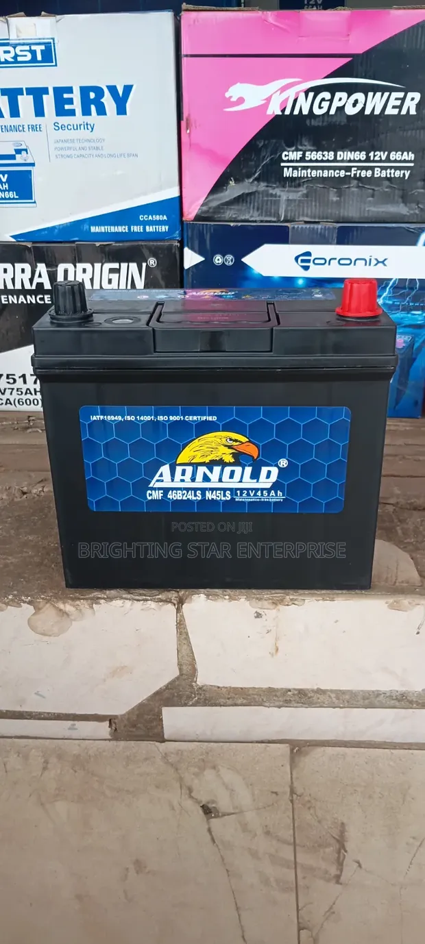 Arnold Car Battery - 13 Plate, Sealed Maintenance Free - 1