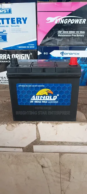Arnold Car Battery - 13 Plate, Sealed Maintenance Free