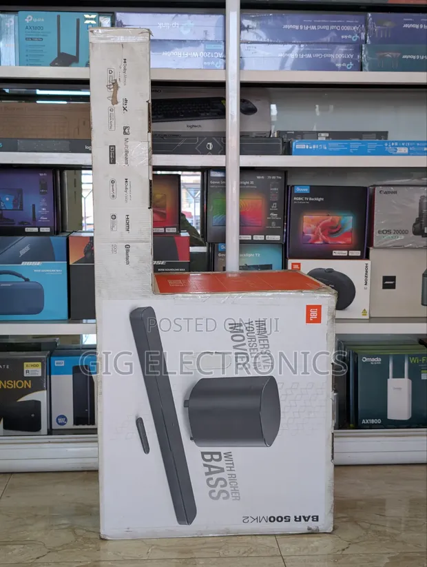 JBL BAR 500MK2 5.1 Channel Soundbar - 1