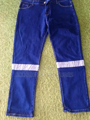 Quality Jeans with Reflective Details