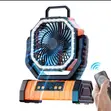 GE Rechargeable Fan with Power Bank & Flashlight - 3