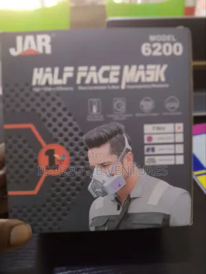 Reusable Half Face Mask with Cartridge