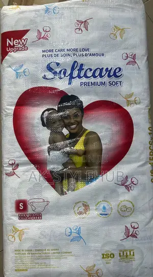 Softcare Diapers S, M, L
