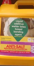 Weber 5kg Anti-Salt Waterproof Chemical for Concrete - 2