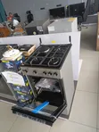 Sigma 4-Burner Hybrid Cooker (3 Gas + 1 Electric) 50x55cm - 2
