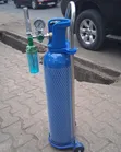 10L Oxygen Cylinder with Flow Meter and Trolley - 1