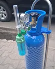10L Oxygen Cylinder with Flow Meter and Trolley - 2