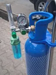 10L Oxygen Cylinder with Flow Meter and Trolley - 3