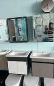 Cabinet Basin with Mirror - 2