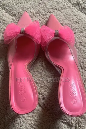 Pink Kitten Heels - Size 40