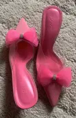Pink Kitten Heels - Size 40 - 4