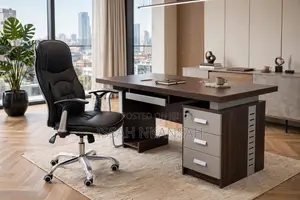 Premium VIG Furniture Executive Desk and Chair Set