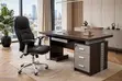 Premium VIG Furniture Executive Desk and Chair Set - 1