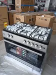 Sigma Pro-Cook SGC-F9060G-S 5-Burner Gas Range & Turbo Grill - 1