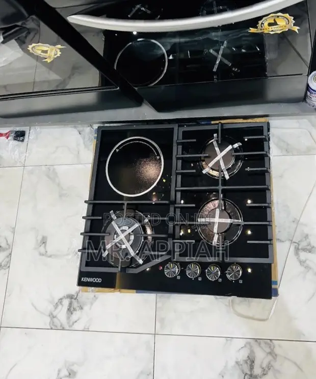 Kenwood 60cm Built-in Hob (Black) - 1