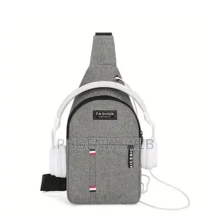 Unisex Fashion Canvas Shoulder Chest Bag