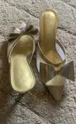 Gold Kitten Heels - Size 40 - 2