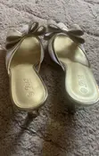 Gold Kitten Heels - Size 40 - 3