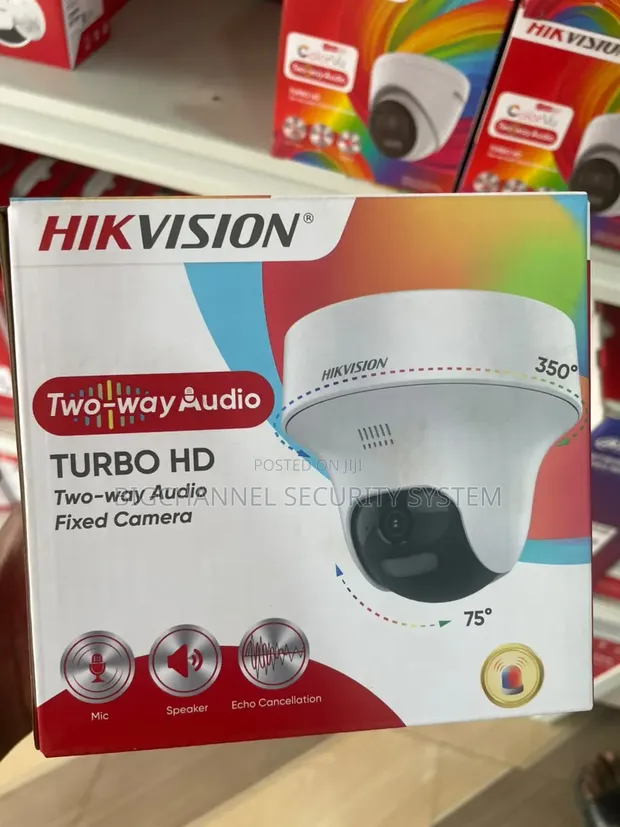 Hikvision 2MP Full HD Color CCTV Camera with Siren & 2-Way Audio - 1