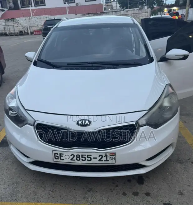 Kia Forte EX Sedan 2014 White - 1