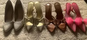 Women's Kitten Heel Shoes - Multicolor