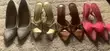 Women's Kitten Heel Shoes - Multicolor - 1
