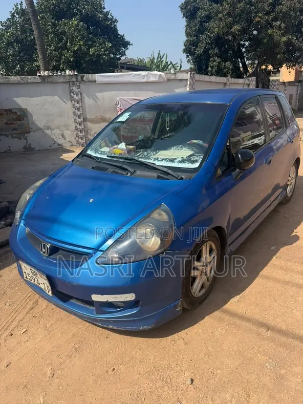 Honda Fit Automatic 2008 Blue - 1