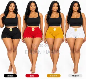 Quality Ladies Cotton Lace Under Shorts
