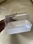 Rectangular Pastry Box with Dome Lid - 1