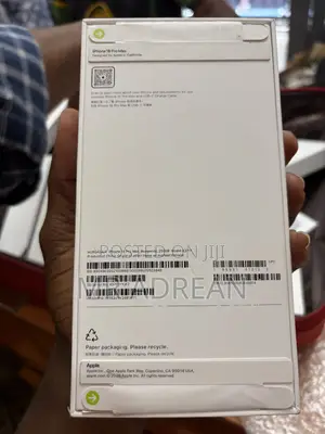 New Apple iPhone 18 Pro Max 256GB Graphite