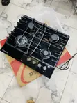 Brand New Kenwood 4-Burner Built-in Cooker - Black - 1