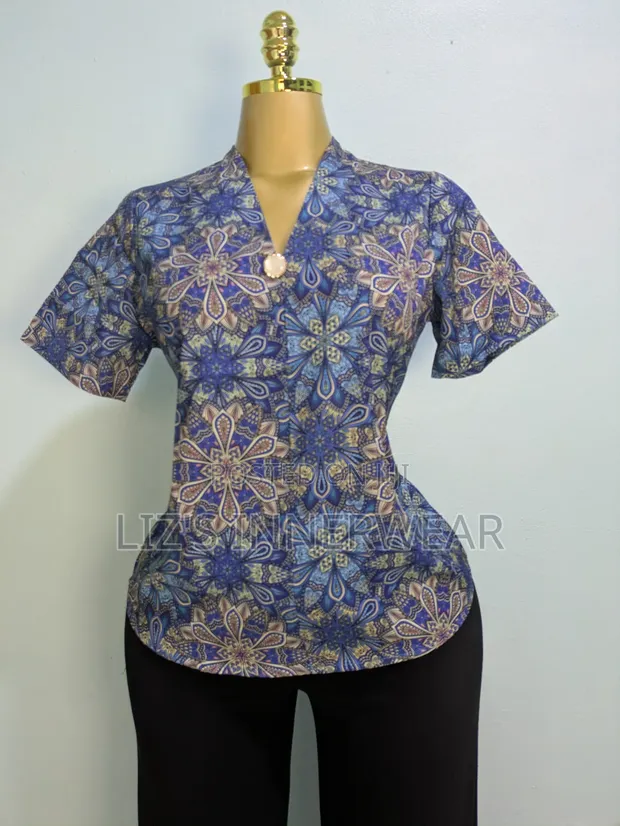 Aj Women's Office Shirt Sleeve Blouse - 1