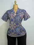 Aj Women's Office Shirt Sleeve Blouse - 1