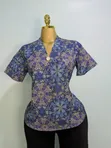 Aj Women's Office Shirt Sleeve Blouse - 2
