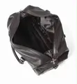 Premium Leather Trolley Duffle Bag - 2