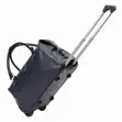 Premium Leather Trolley Duffle Bag - 3
