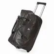 Premium Leather Trolley Duffle Bag - 4