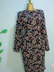 Aj Long Sleeve Bodycon Midi Dress - 3