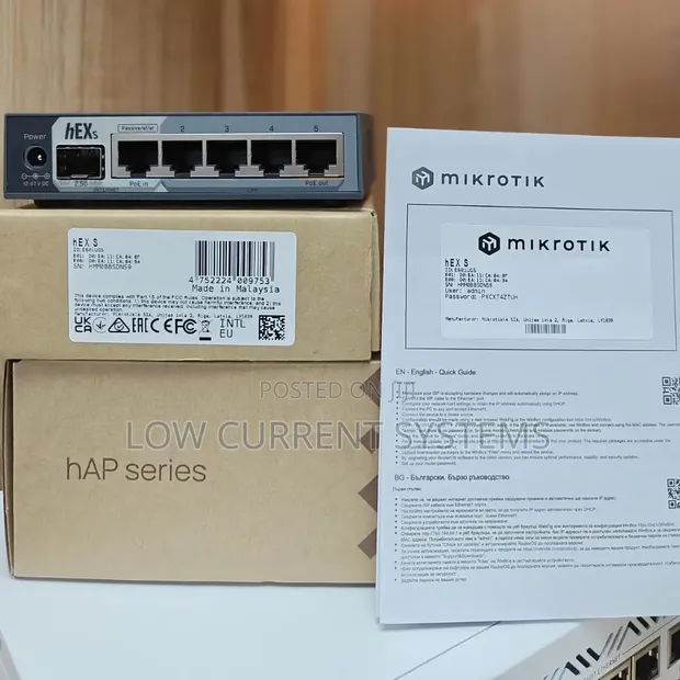 MikroTik Hex S Router Board E60iUGS - 1
