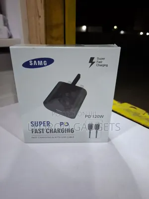 SAMG 120W Super Fast Charger Set (PD Type-C)