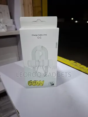 66W Type-C to Type-C Braided Fast Charge Cable (1m)